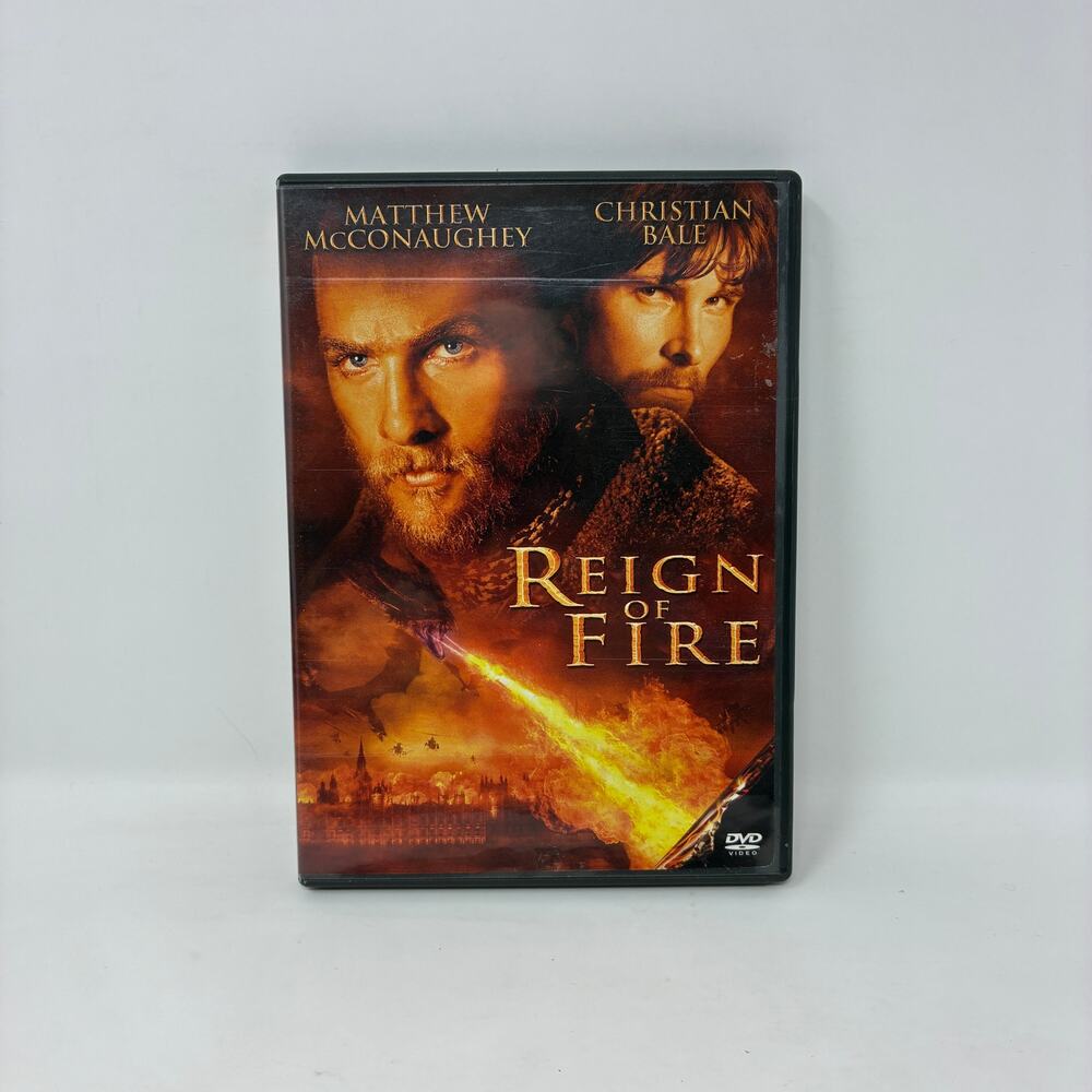 Reign Of Fire DVD Movie Matthew McConaughey Christian Bale